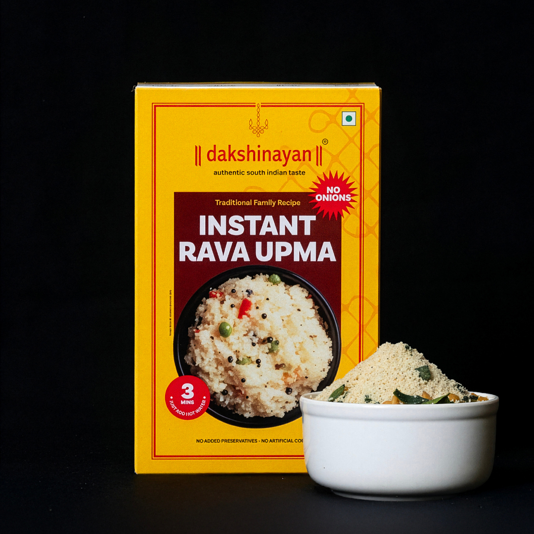 Instant Rava Upma (No Onion)