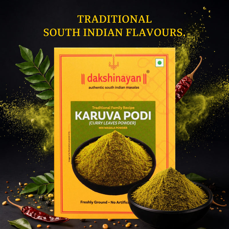 Karuva Podi (Curry Leaves Powder)