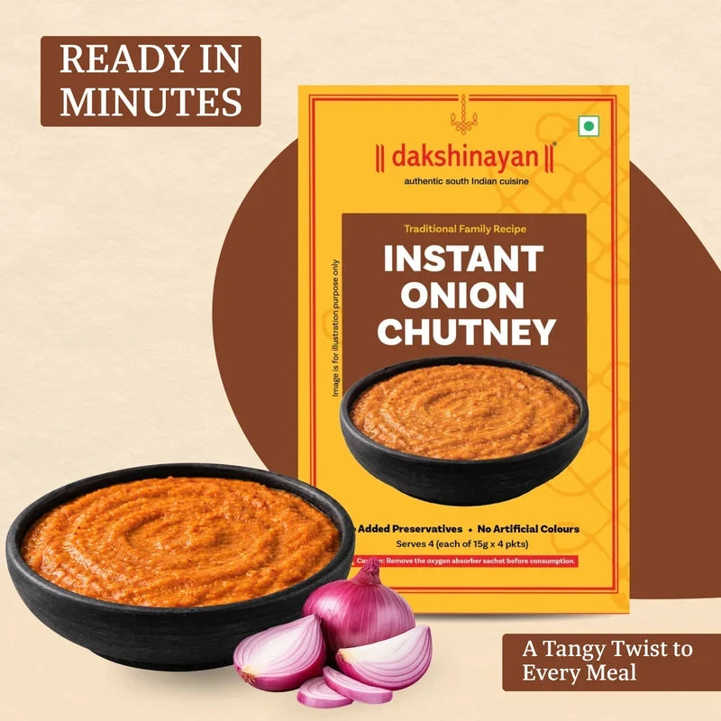 Instant Onion Chutney